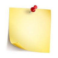 yellow note