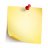 yellow note