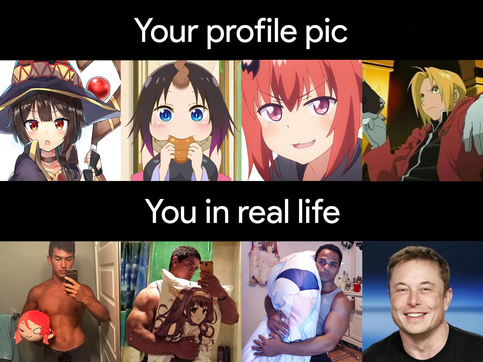 The power of an anime profile picture. 